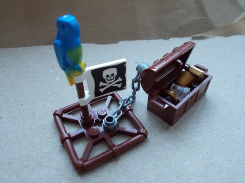 Lego pirate raft ship - raft,