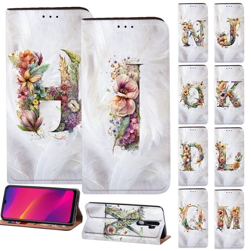 Floral letter stand cover - letter,