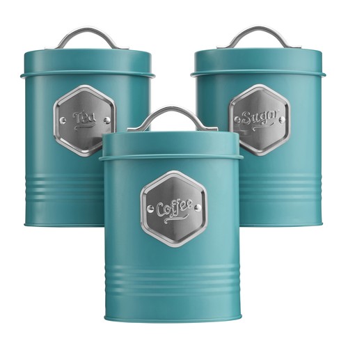 Tea coffee sugar canisters - coffee,