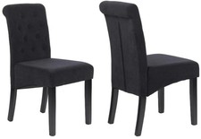 set of 2 4 6 Velvet Dining