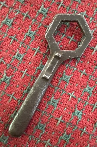Antique scythe wrench snath - scythe,