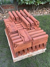 Rare reclaimed terracotta garden  path floor  edging tiles - Price per tile