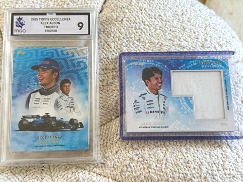 Topps eccellenza 2025 alex - topps, f1