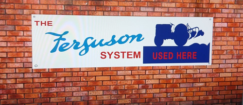 Ferguson system tractor banner - ferguson,