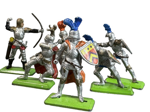 Britains deetail knights - 6,