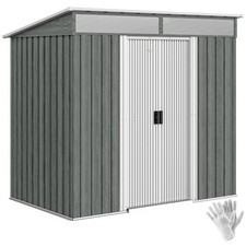 Outsunny 5x4ft garden - 6.5x4ft, shed