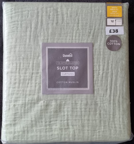 Dunelm slot top 100 cotton - top,