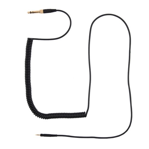 Spring retractable audio cable - audio,