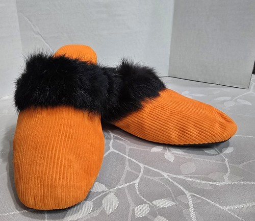Vintage orange corduroy - vintage,