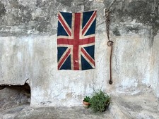 Antique Union Jack Flag Large