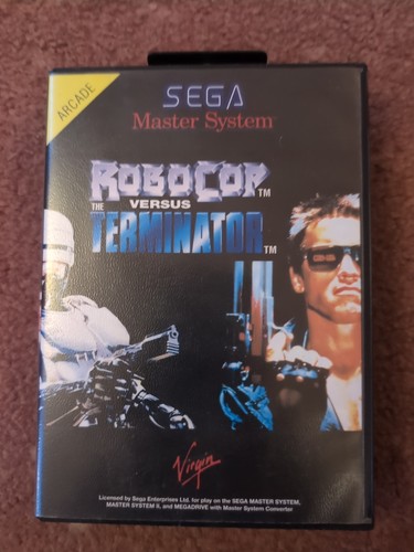 Sega master system robocop - master,