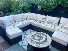Rattan Garden Sofa Set