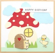 Mushroom Toadstool House Metal