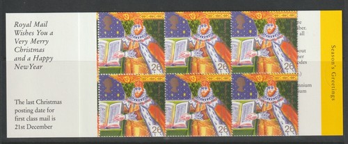 1999 christmas stamp booklet - christmas,