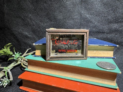 Vintage miniature coca - vintage, coca-cola