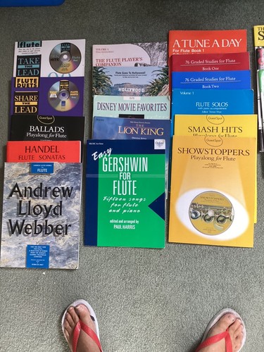 Flute music books - flute,
