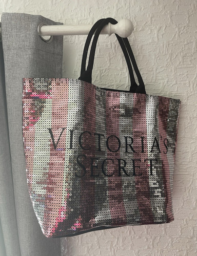 Victoria secret sequin - victoria's, tote