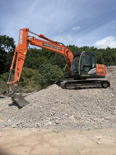 Hitachi zx130 excavator 13 - hitachi, excavator.