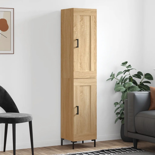Walplus rustic oak tall - oak,