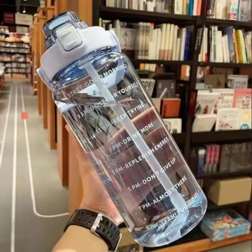 Litre water bottle - water,