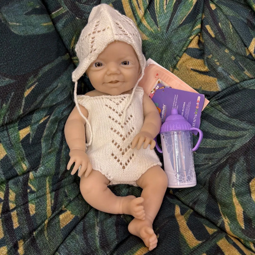 Silicone reborn baby boy - silicone,