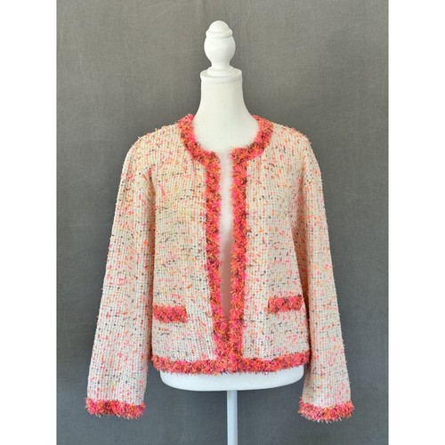 Zara neon tweed jacket - zara,