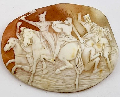 Antique italian sardonyx - antique, shell