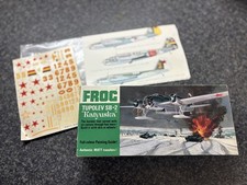 FROG Tupolev SB-2 ‘Katyuska’ 1/72 model kit No.176  + ESCI decal sheet 25 