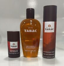 Tabac Original Set:  Shower Gel 400ml+ Deodorant Stick+ Antiperspirant