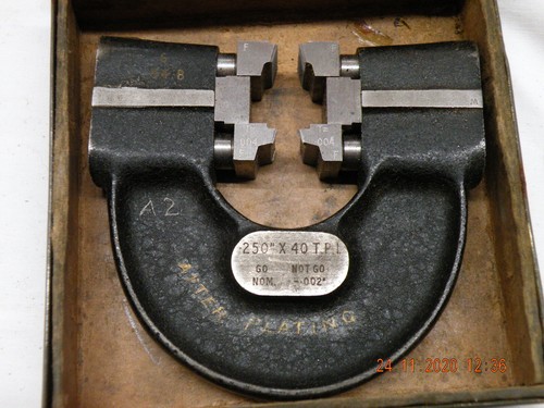 Coventry gauge x 40 - coventry, 1/4"