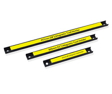 Magnetic Strip Bar Tool Holder 3 Pcs Socket Rack Rail Garage 18" 12" 8"