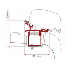 Fiamma Awning Bracket