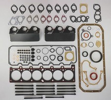 FULL HEAD PAN GASKET SET BOLTS BMW 325i 325ix 525i 525ix 525e Z1 E28 E30 E34 M20