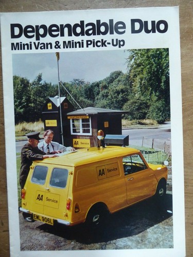 Vintage 1972 austin mini van - 1972,