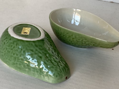 Avocado shaped bowls - shaped,