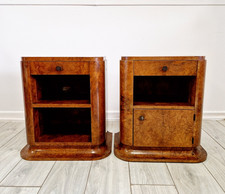 Pair of Art Deco Bedside