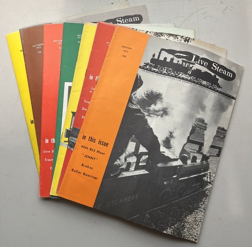 Live steam magazine bundle - live,