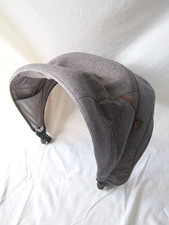 Car seat hood silver - silver, cross