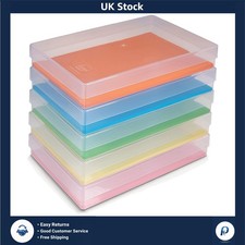 Clear A4 Document Storage Box