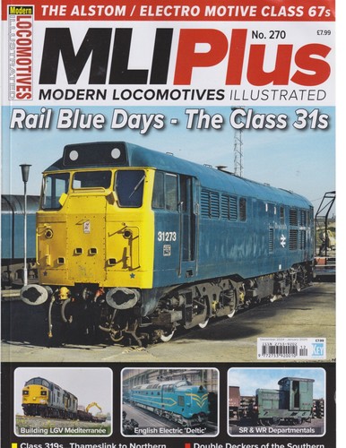Modern locomotives illustrated - locomotives,