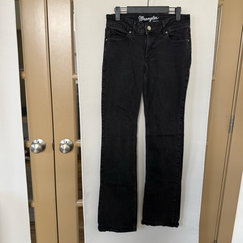 Wrangler womens black mid - wrangler,
