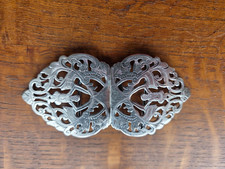 Nurse's buckle, silver