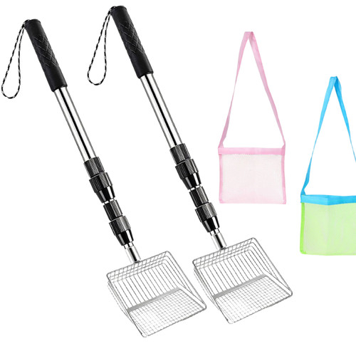Stainless steel beach - steel, sand