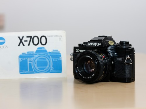 Film tested minolta 700 - tested|, x-700