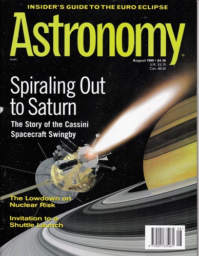 Astronomy magazine august 1999 - astronomy,