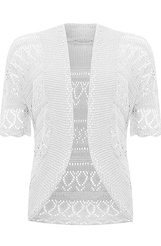 Womens crochet knitted - knitted, short