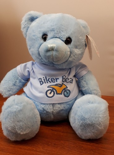 Personalise teddy bear blue - teddy,