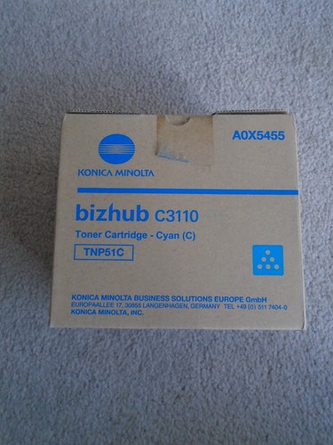 Konica minolta tnp51c cyan - minolta,