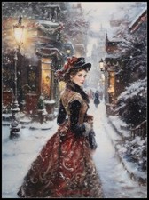 Elegant Victorian Lady - Chart