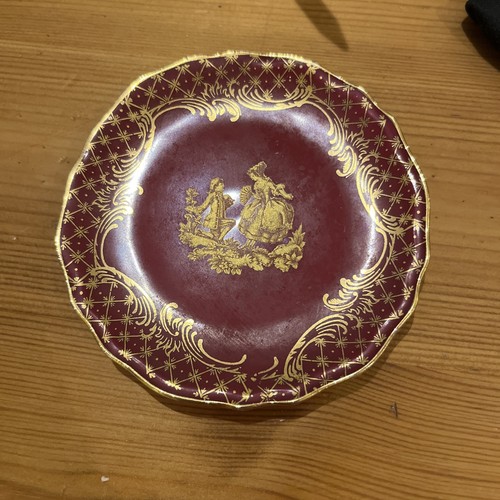 Limoges porcelain dish - porcelain,